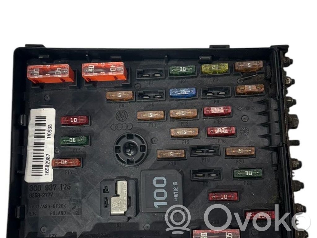 Módulo de fusible   3C0937125,63592777,6359217