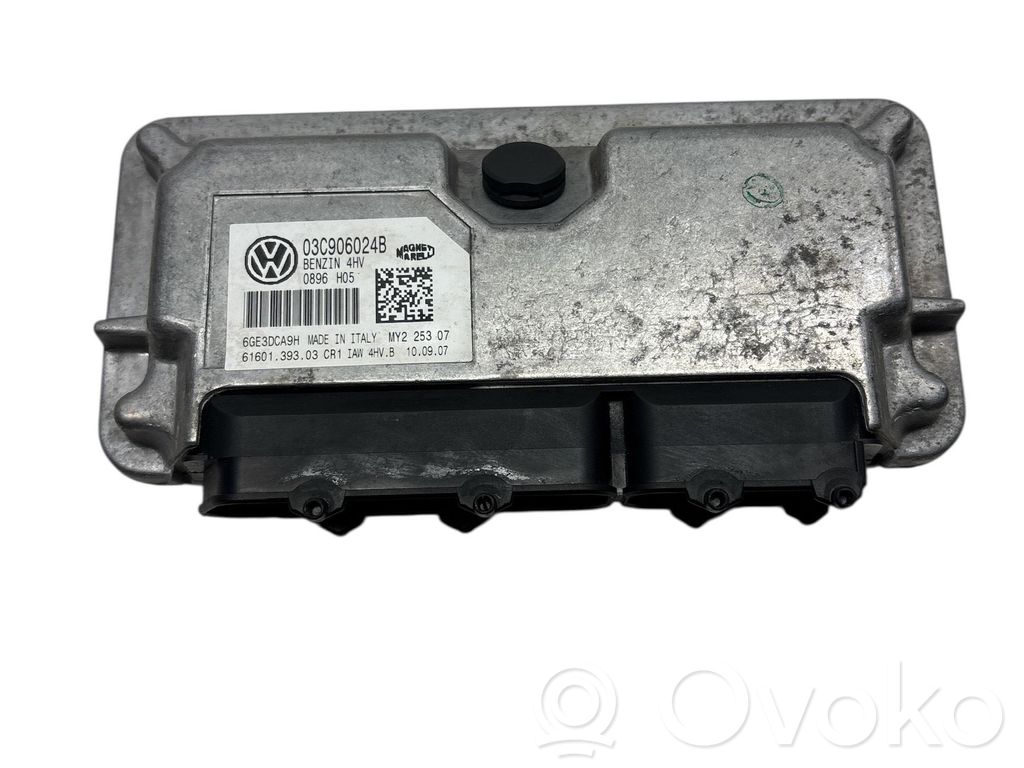 Engine control unit/module   03C906024B,6GE3DCA9H,6160139303