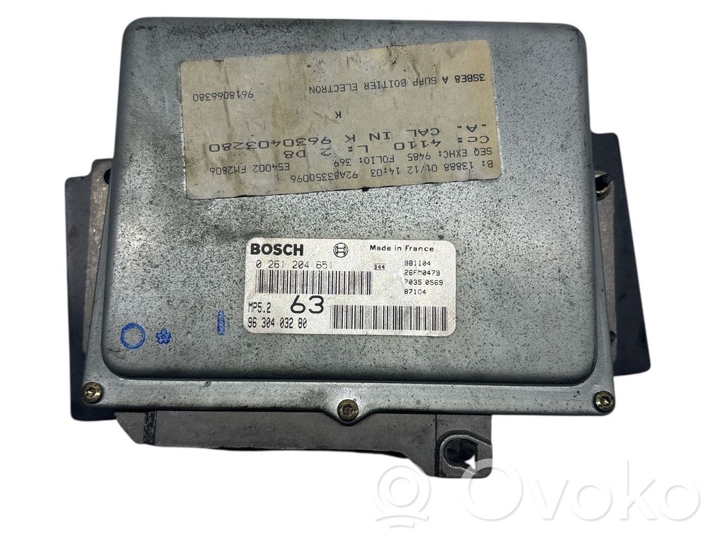 Peugeot 406 Engine control unit/module 