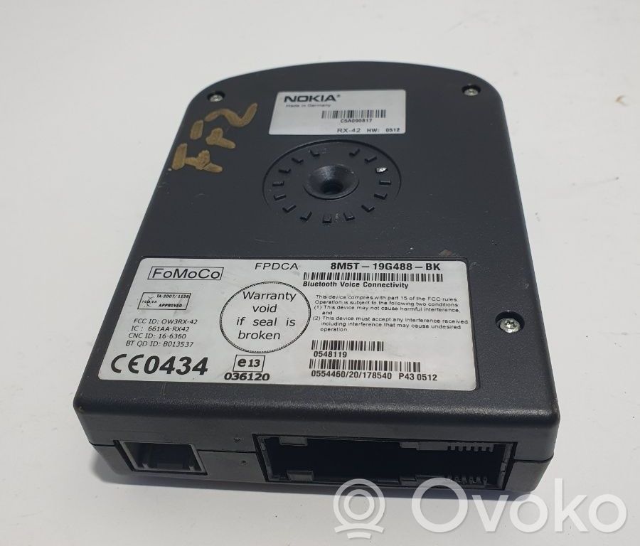 Ford Focus Bluetooth control unit module 