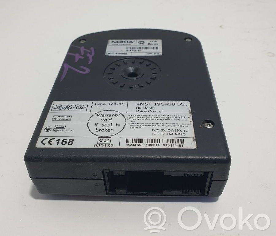 Bluetooth Modul Steuergerät   4M5T19G488BS