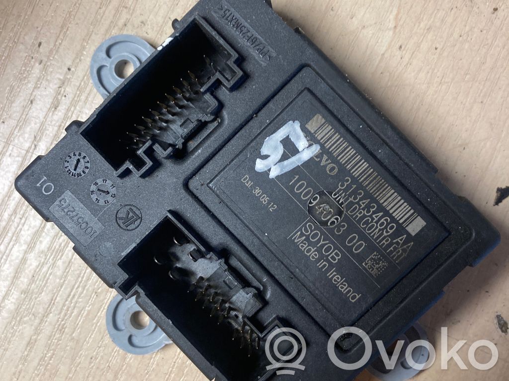 Unité de commande module de porte   31343469,1009406300