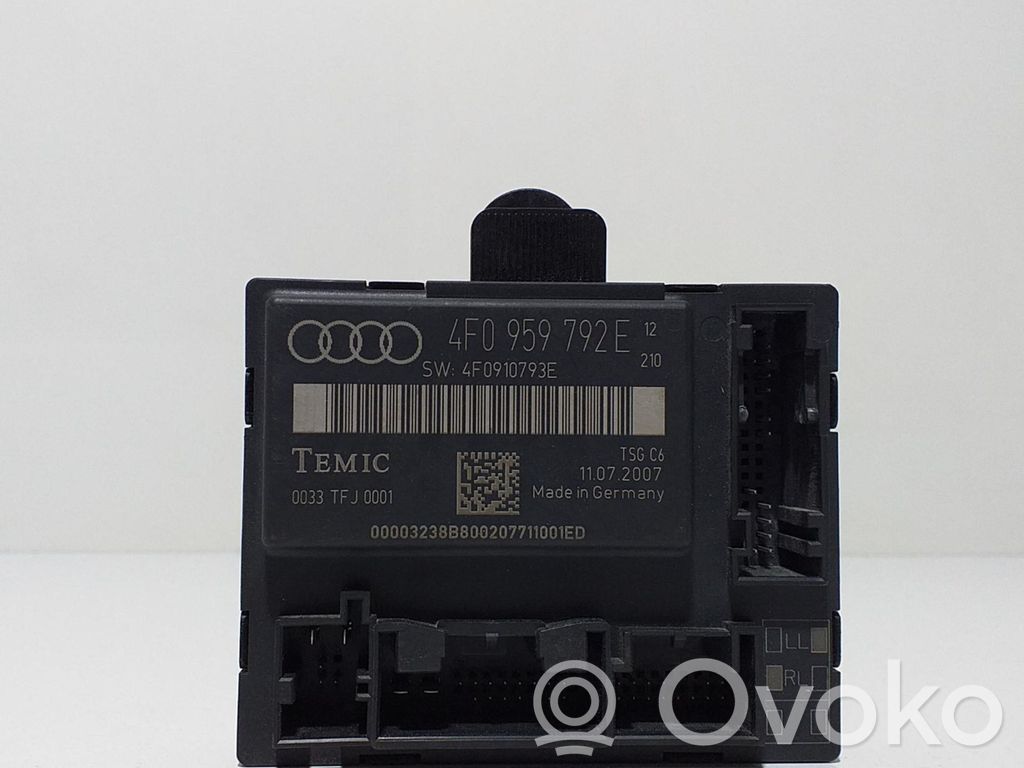 Audi A6 S6 C6 4F Inne komputery / moduły / sterowniki 
