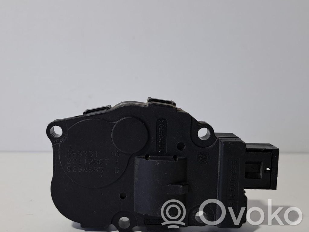 Interior heater climate box assembly housing   EFB331,76170