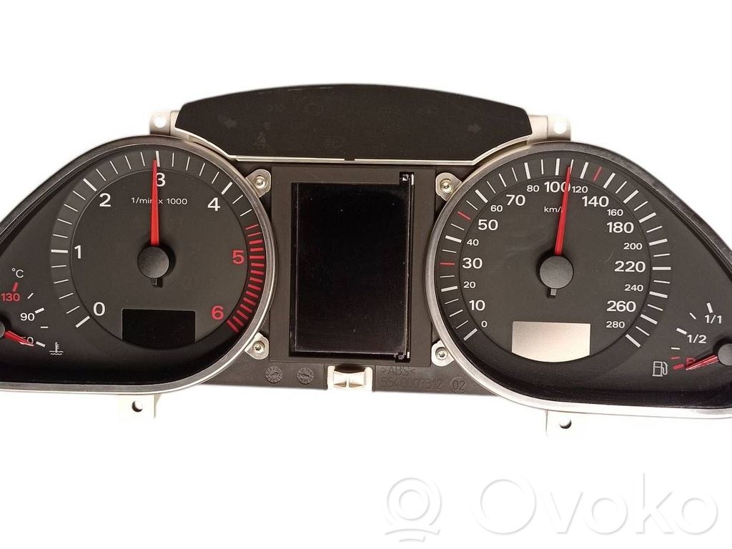 Audi A6 S6 C6 4F Vitezometru (grup de instrumente) 