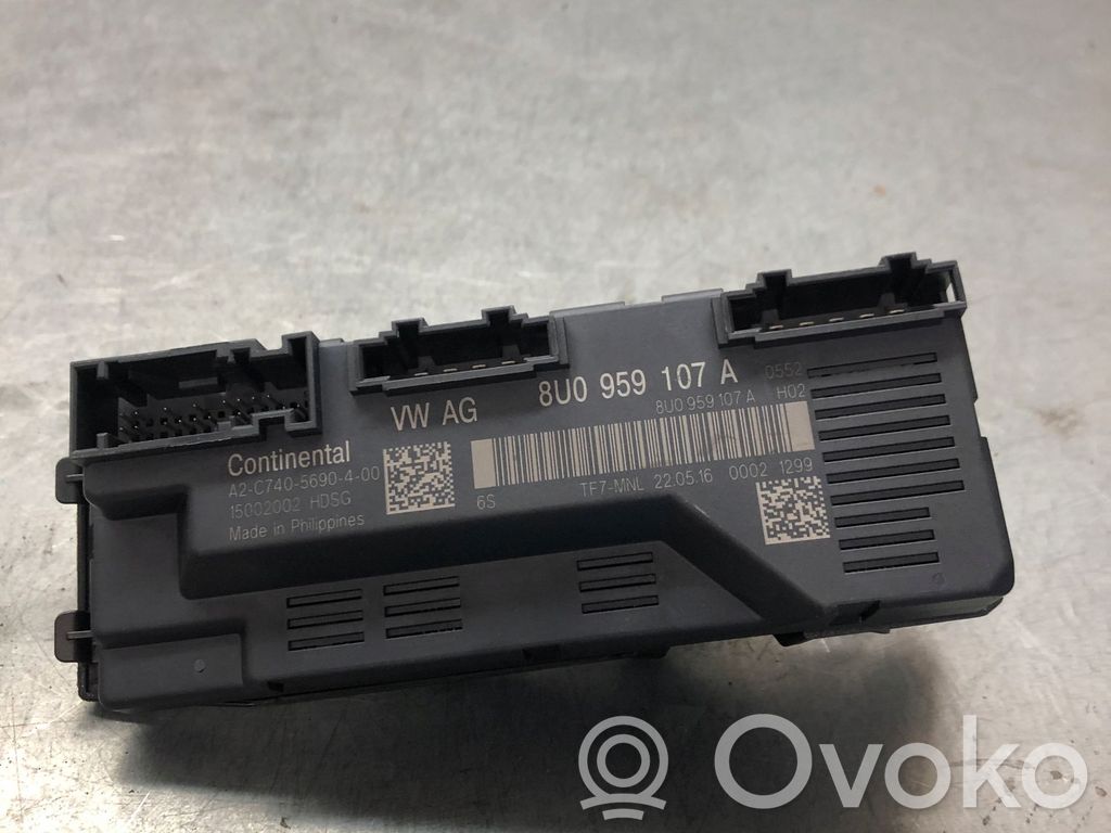 Audi Q3 8U Tailgate/trunk control unit/module 