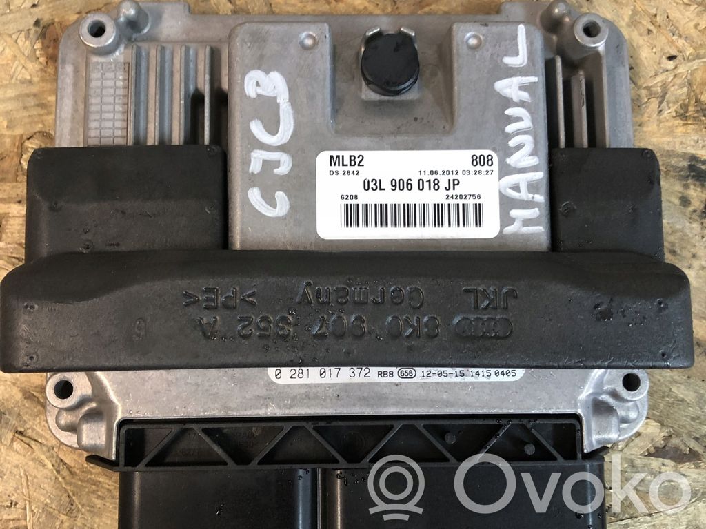 Audi A4 S4 B8 8K Dzinēja vadības bloks 