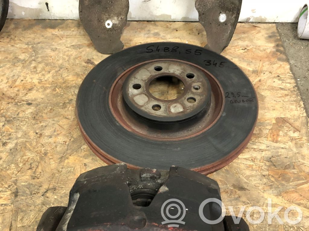 Audi A4 S4 B8 8K Priekinis stabdžių diskas 