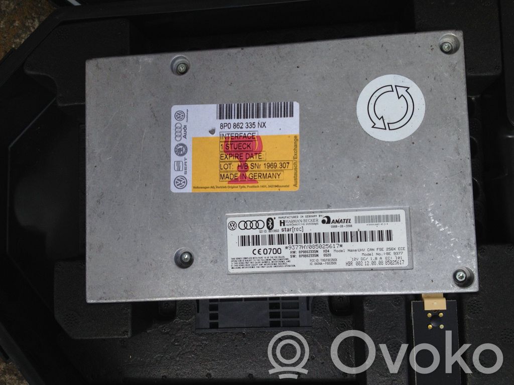Unidad de control/módulo de bluetooth   8P0862335NX