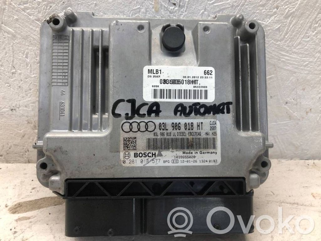 Audi A4 S4 B8 8K Engine control unit/module 