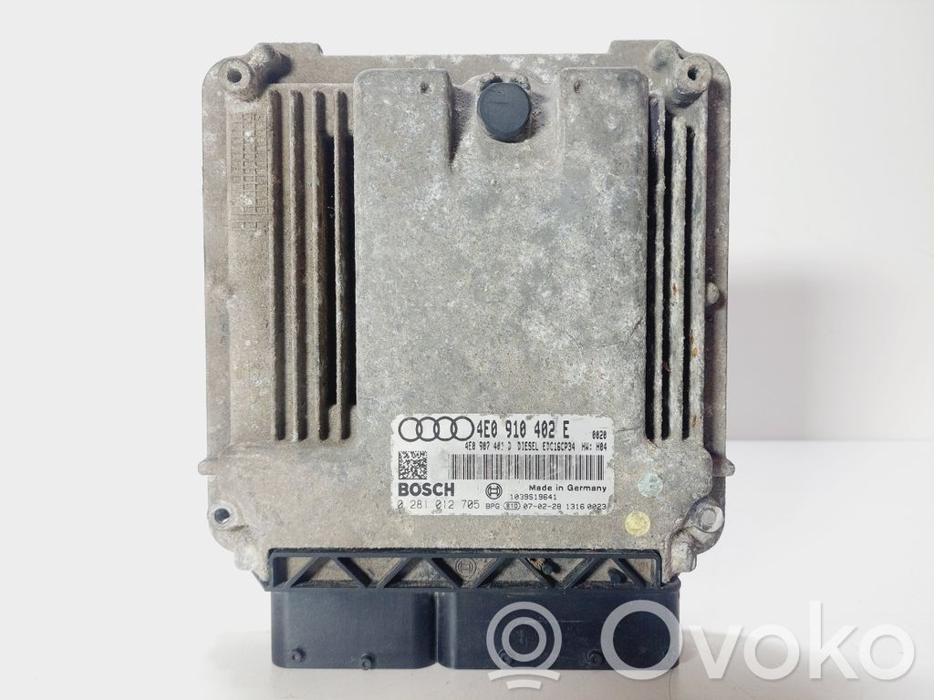 Engine control unit/module   4E0910402E