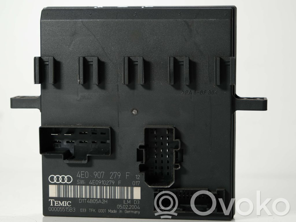 Audi A8 S8 D3 4E Komforto modulis 
