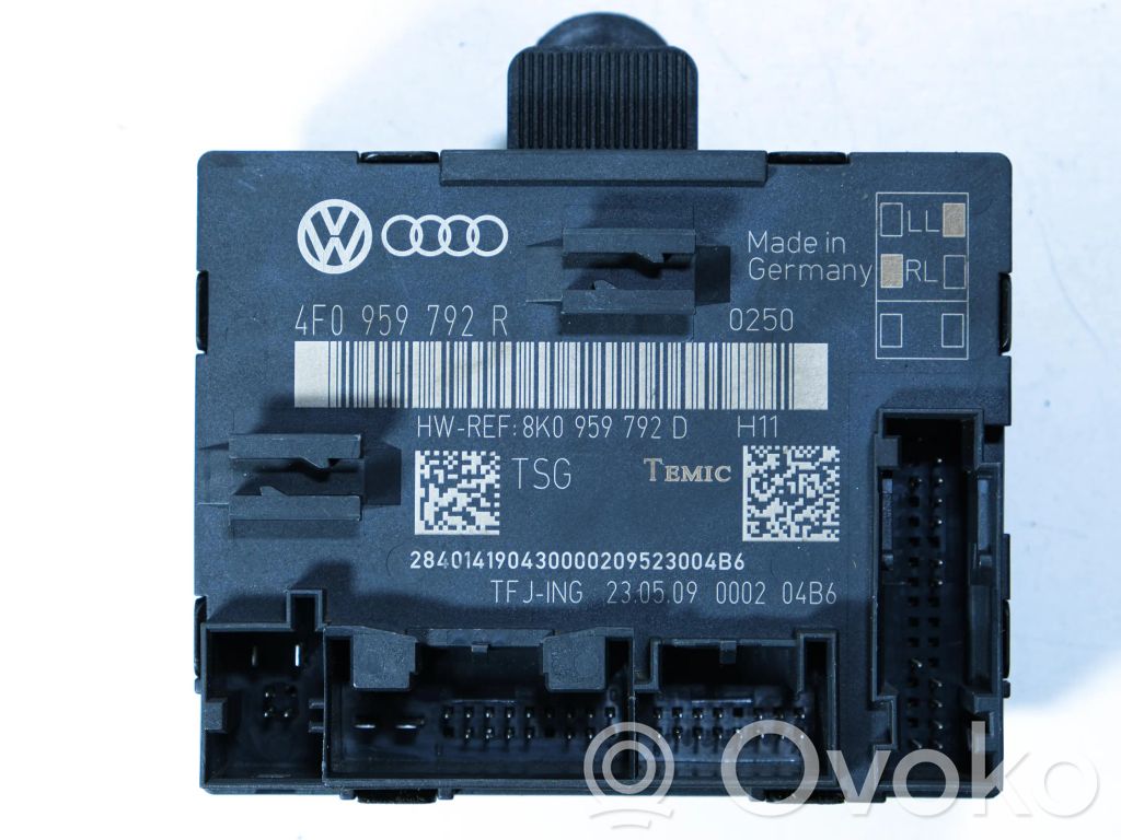 Unité de commande module de porte   4F0959792R