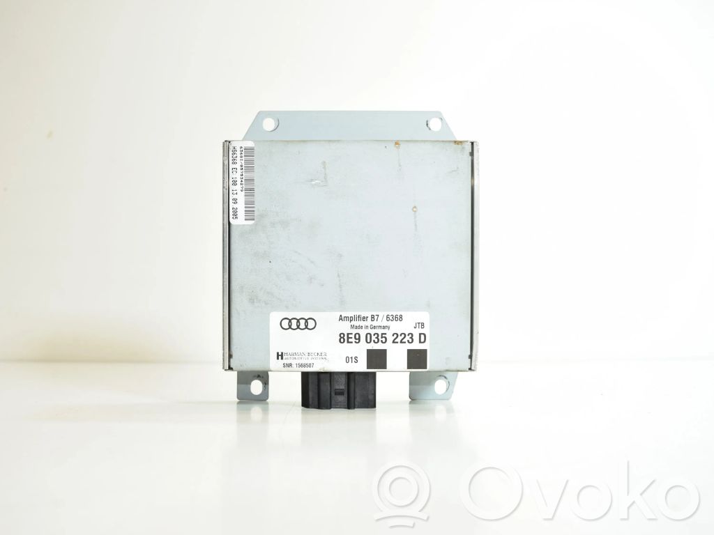 Audi A4 S4 B7 8E 8H Amplificateur de son 