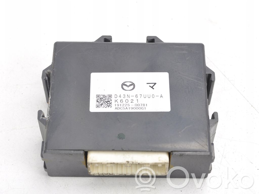 Other control units/modules   D43N67UU0A