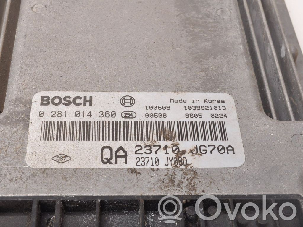 Renault Koleos I Unité de commande, module ECU de moteur 