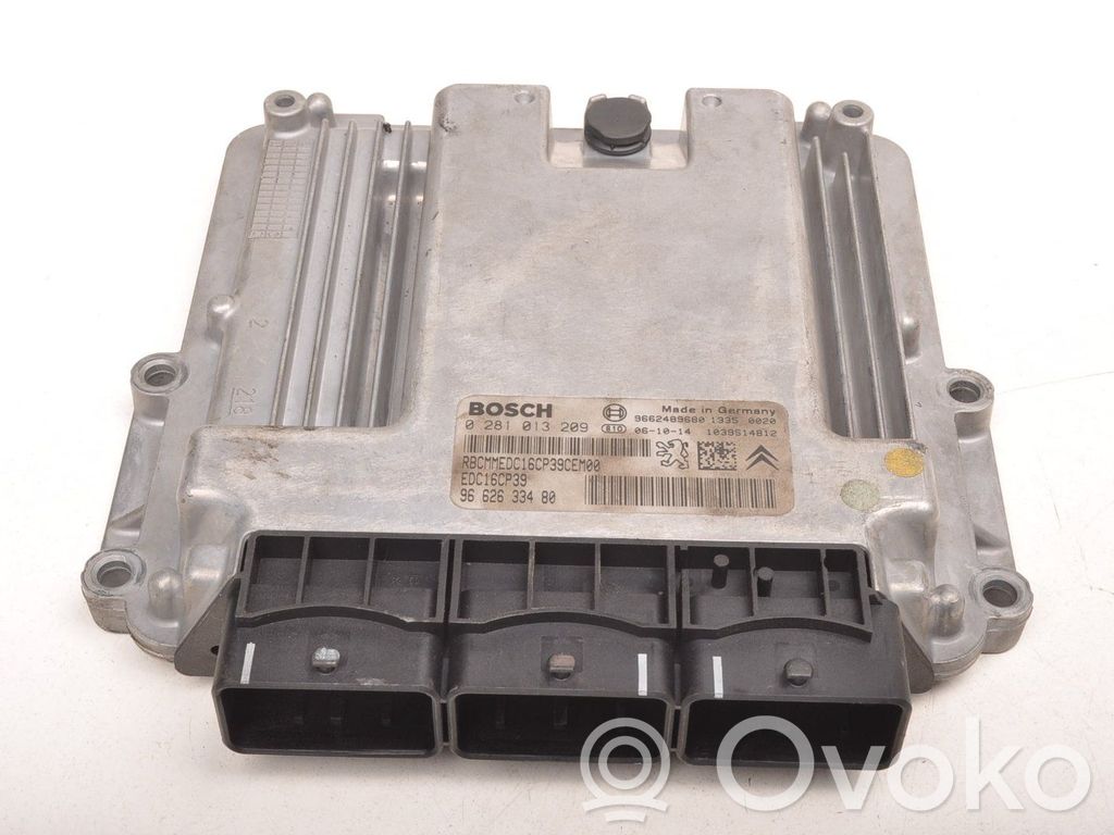 Peugeot 407 Engine control unit/module ECU 