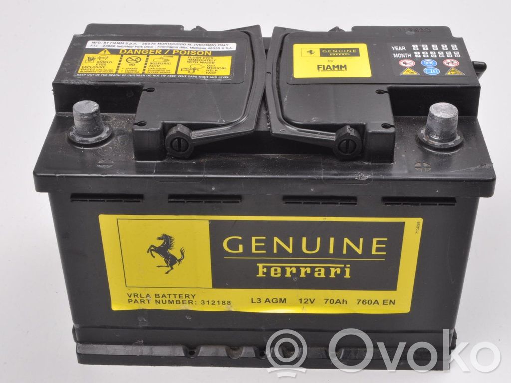 Ferrari Portofino Car battery 