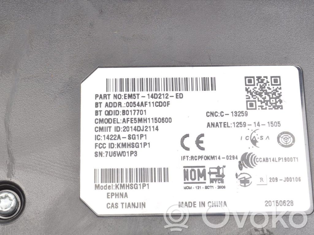 Ford Ranger Autres unités de commande / modules 