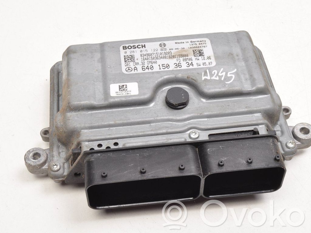 Mercedes-Benz B W245 Engine control unit/module ECU 
