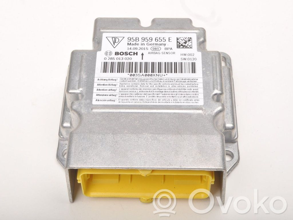 Porsche Macan (95B) Airbag control unit/module 
