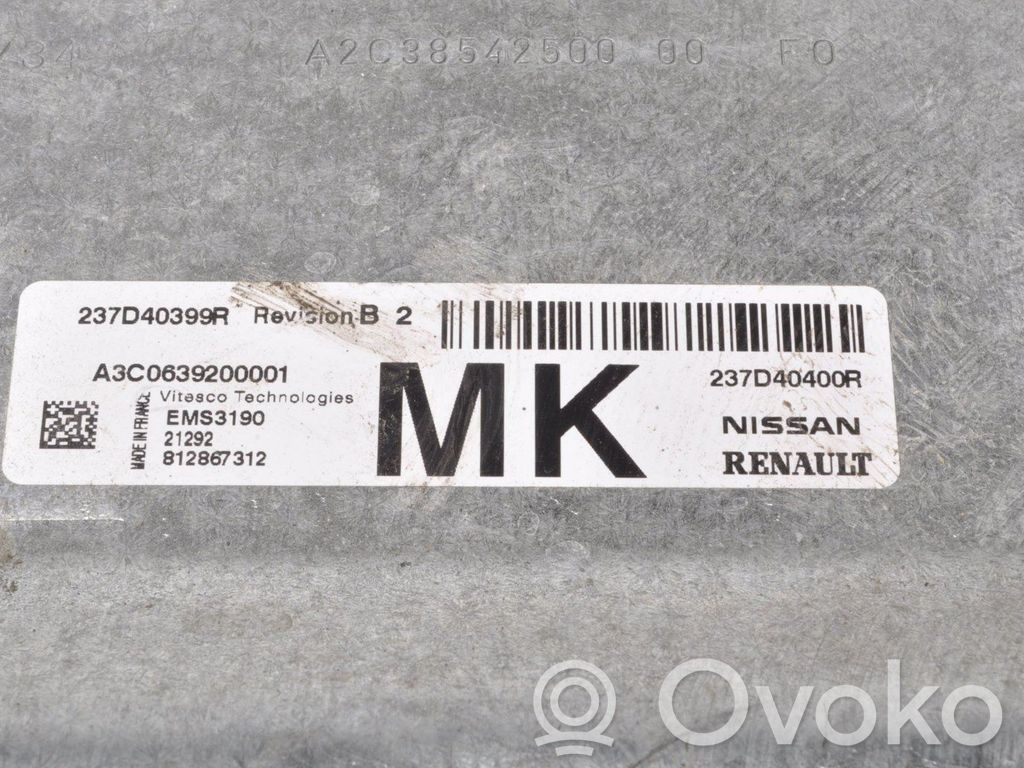 Engine control unit/module ECU   237D40399R