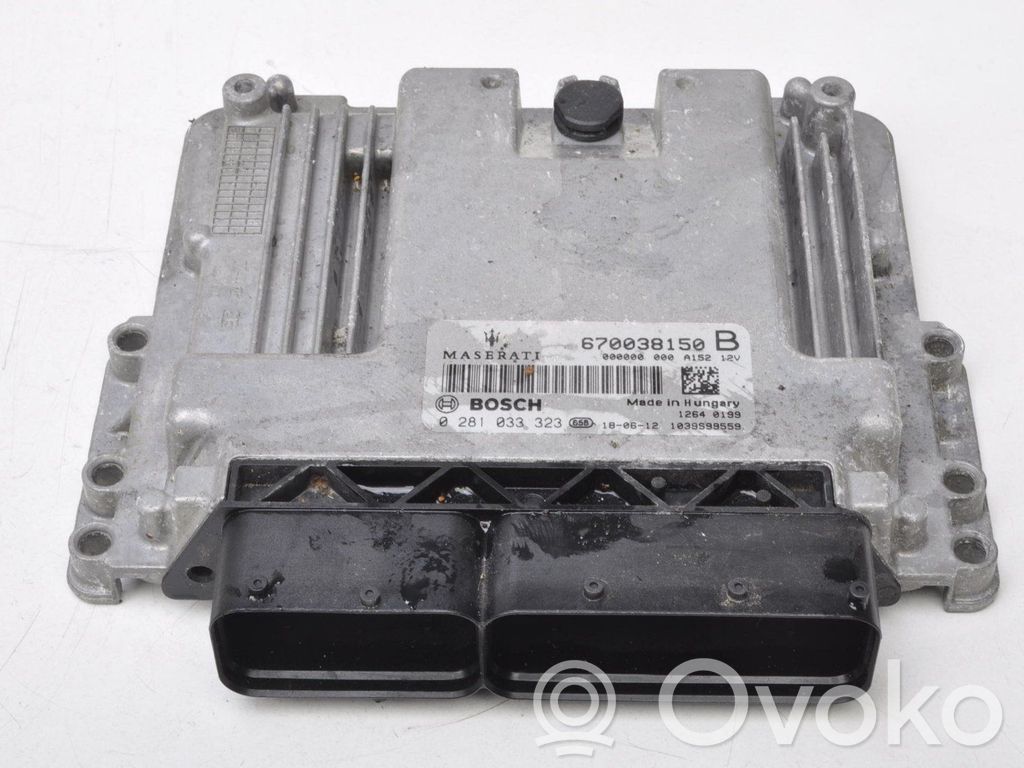 Maserati Ghibli Engine control unit/module ECU 