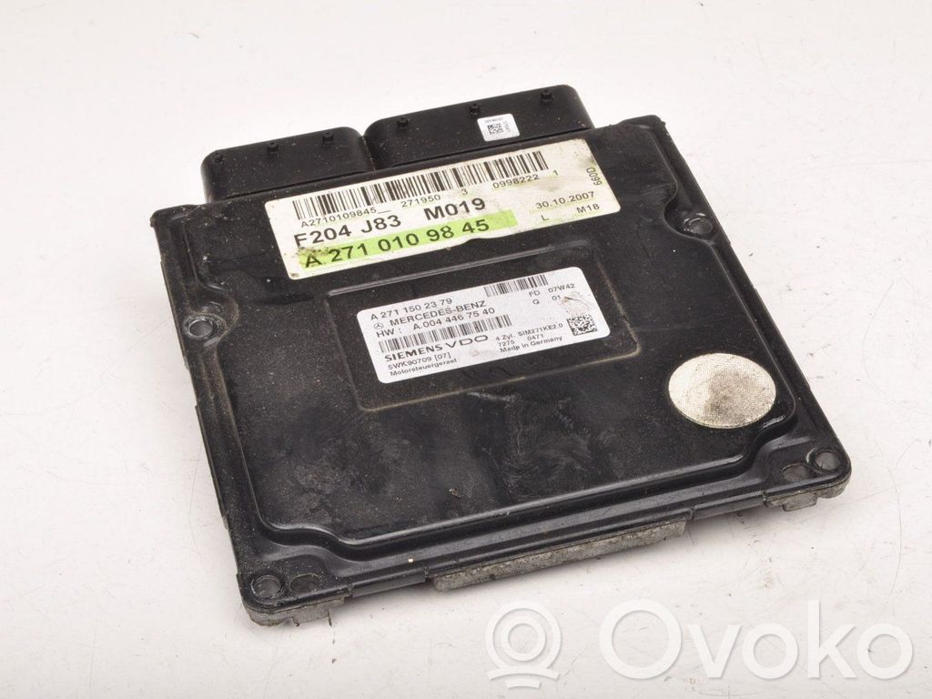 Mercedes-Benz C W204 Komputer / Sterownik ECU silnika 