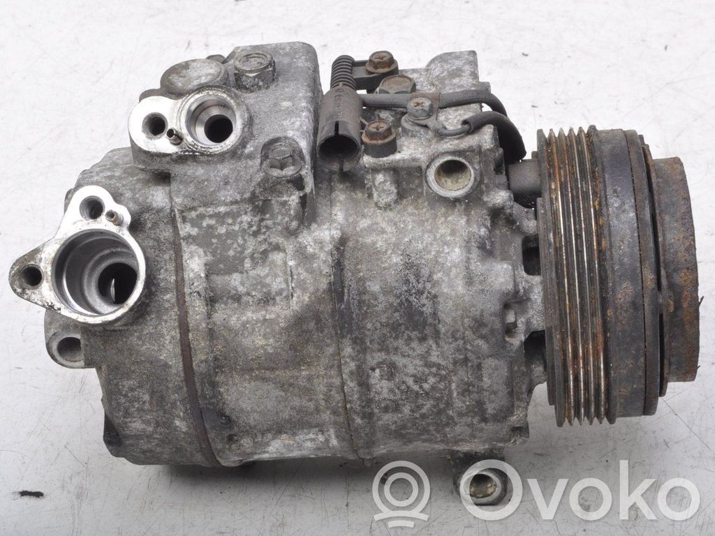BMW 3 E46 Compresor (bomba) del aire acondicionado (A/C)) 