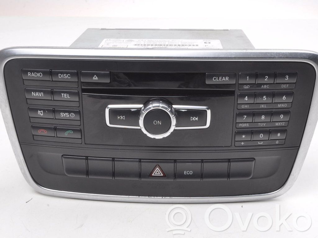 Mercedes-Benz A W176 Panel / Radioodtwarzacz CD/DVD/GPS 