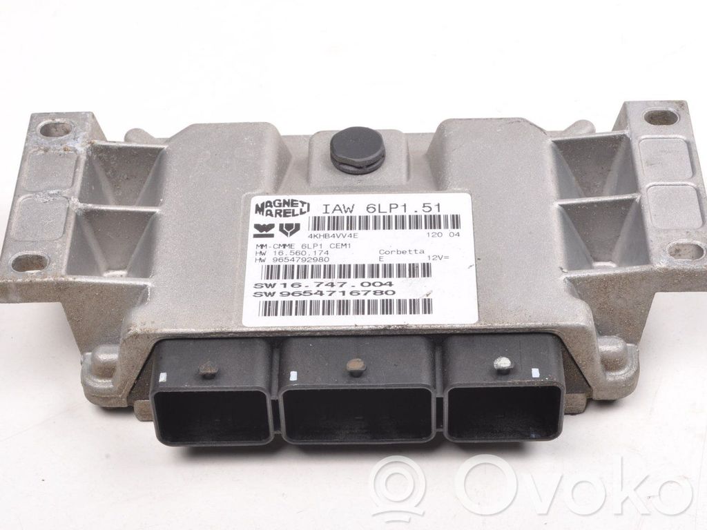 Peugeot 307 CC Engine control unit/module ECU 