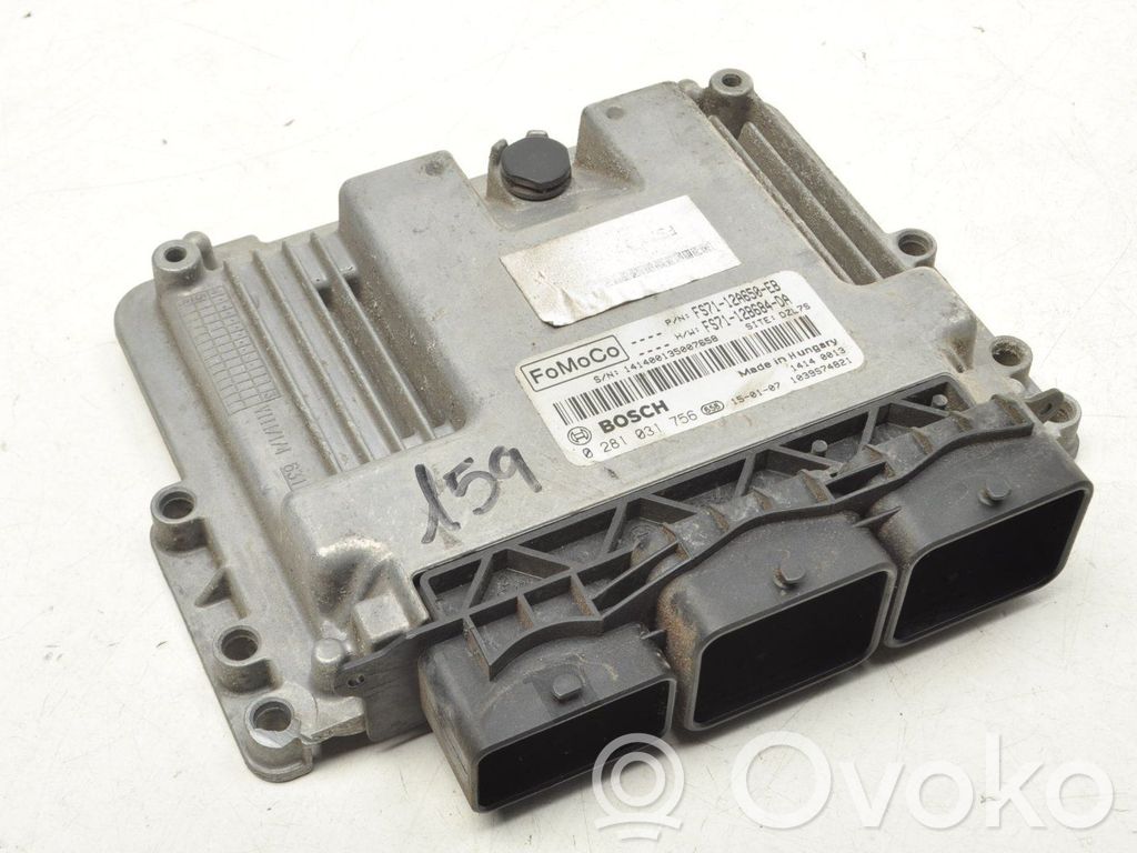 Engine control unit/module ECU   FS7112A650EB