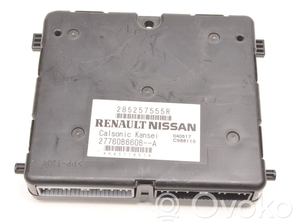 Renault Clio IV Air conditioner control unit module 