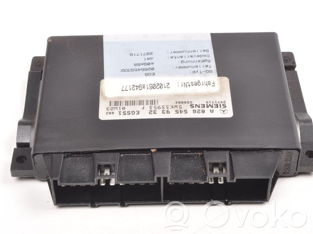Mercedes-Benz E W210 Module de contrôle de boîte de vitesses ECU 