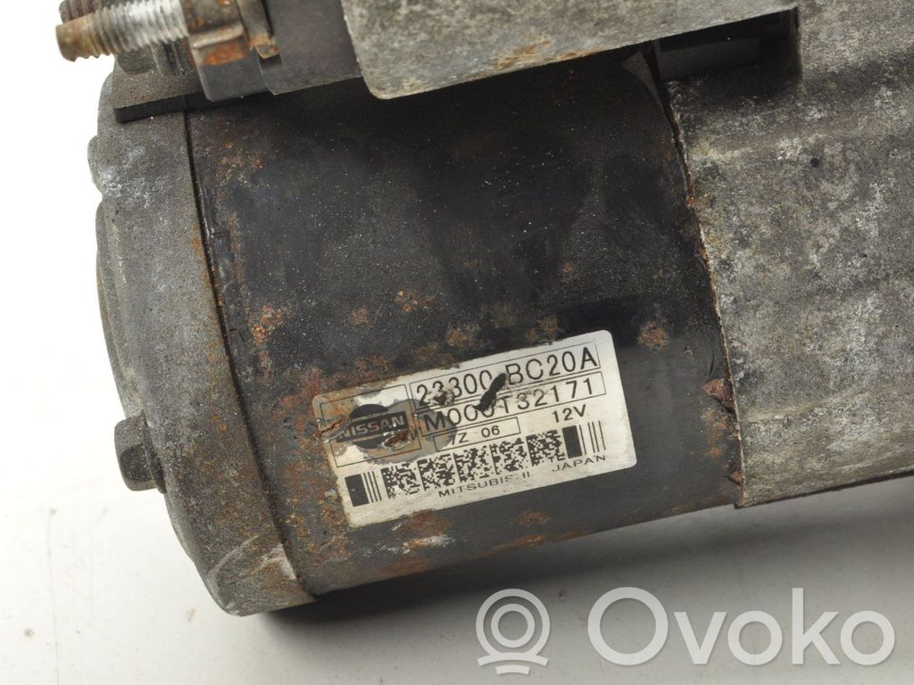Nissan Qashqai Starter motor 
