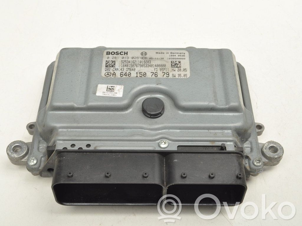Mercedes-Benz A W169 Komputer / Sterownik ECU silnika 