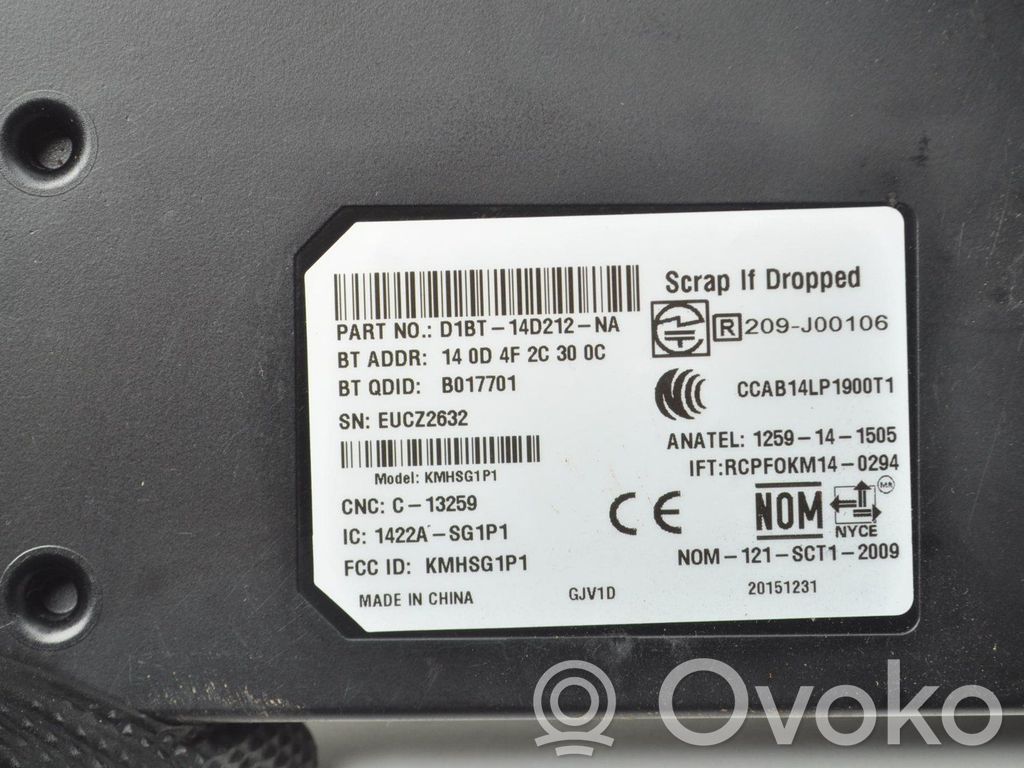 Ford Fiesta Bluetooth modulis 