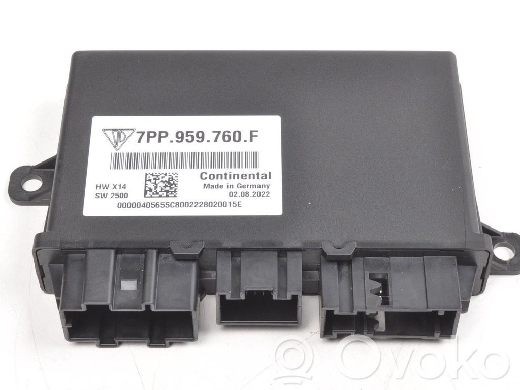 Seat control module   7PP959760F
