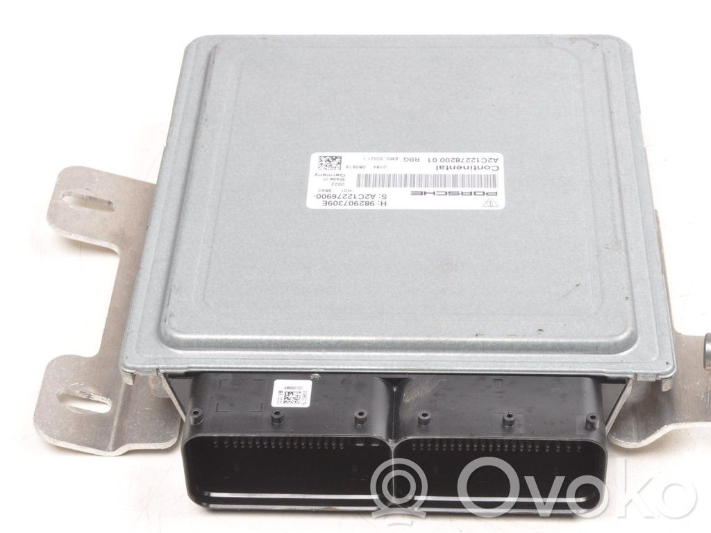 Porsche Cayman 982 Unité de commande, module ECU de moteur 