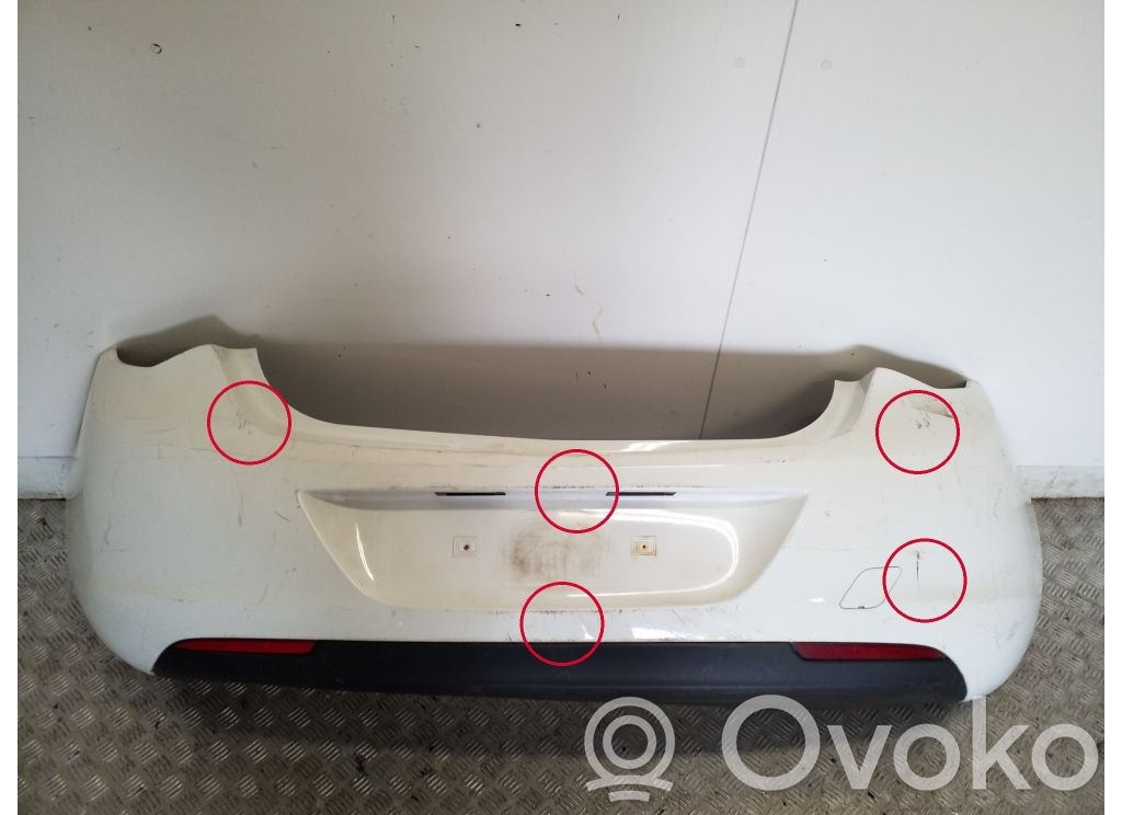 Opel Astra J Galinis bamperis 