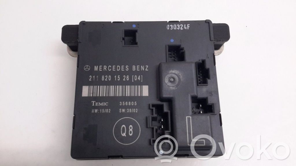 Mercedes-Benz E W211 Door control unit/module 