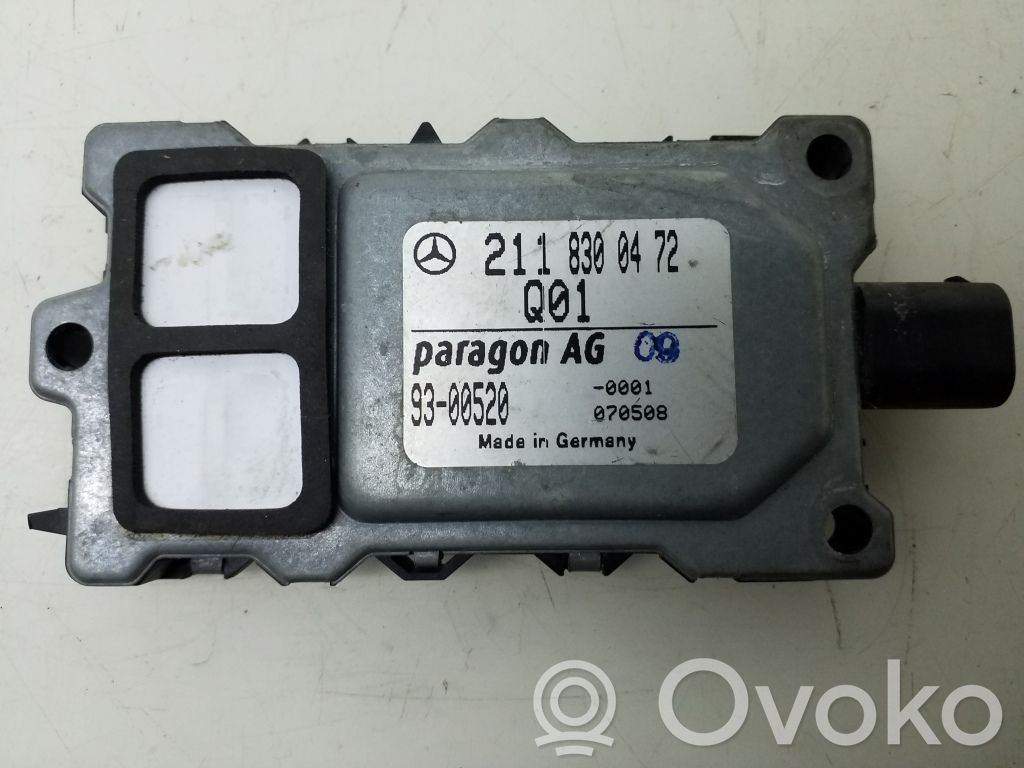 Mercedes-Benz CLS C219 Exhaust gas pressure sensor 