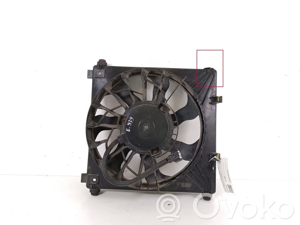 Tesla Model S Radiator cooling fan shroud 