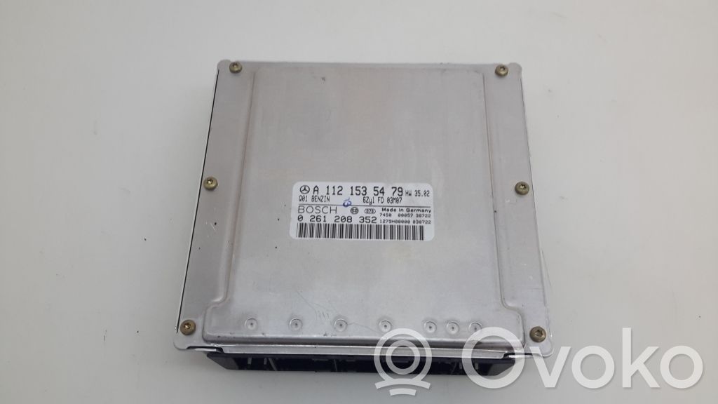 Mercedes-Benz CLK A209 C209 Calculateur moteur ECU 
