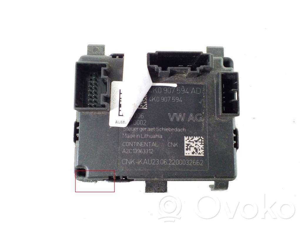 Audi A6 S6 C8 4K Autres unités de commande / modules 