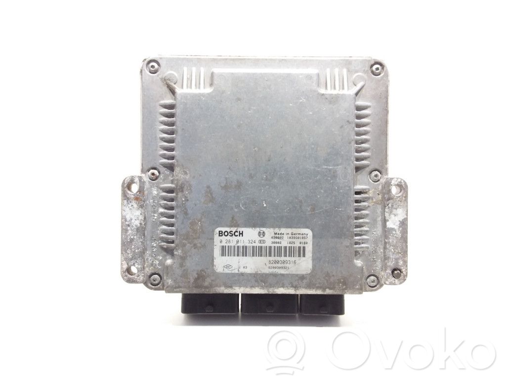 Engine control unit/module   0281011324,8200309316,8200309321,1039S01857