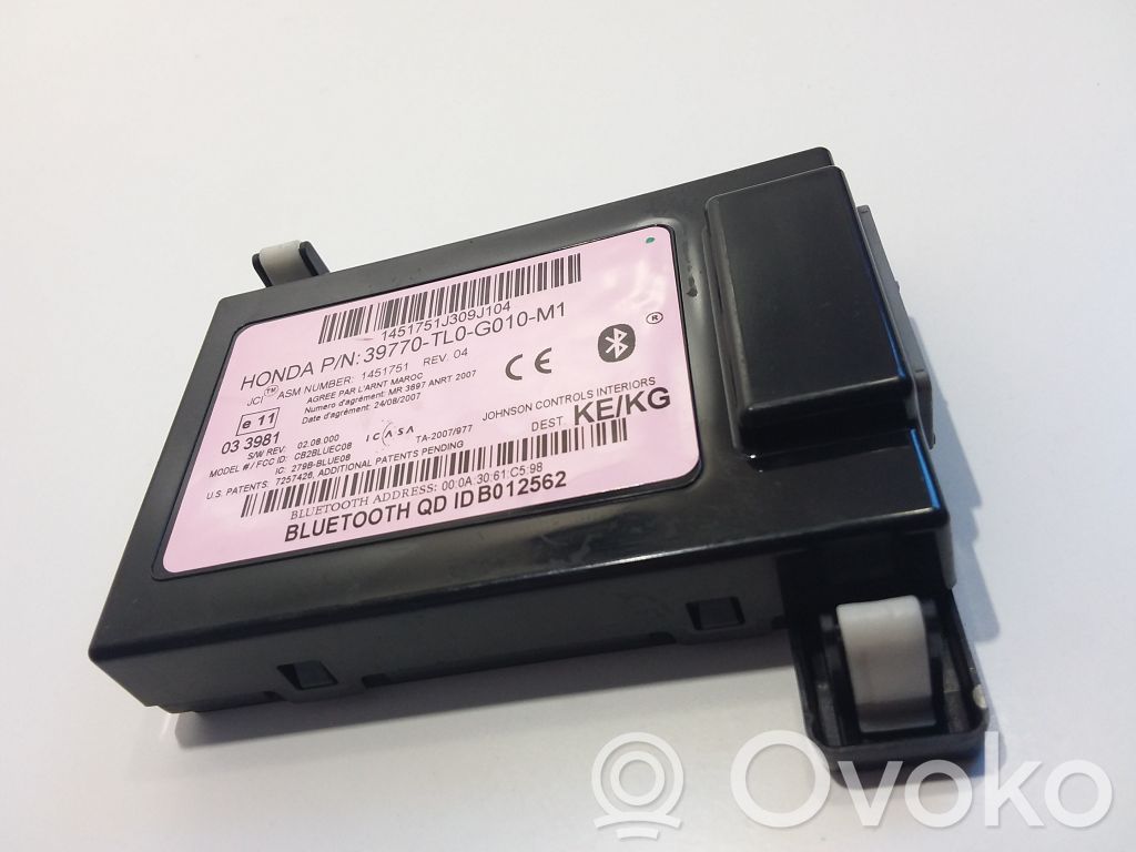 Honda Accord Bluetooth modulis 