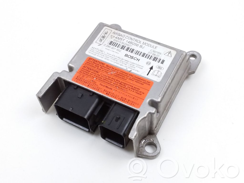 Airbag control unit/module   4M5T14B056BJ,0285001552