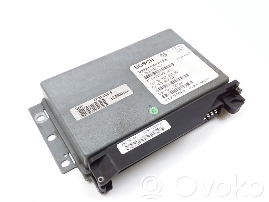Gearbox control unit/module   0260002767,9641281180,9646950780,6058001125