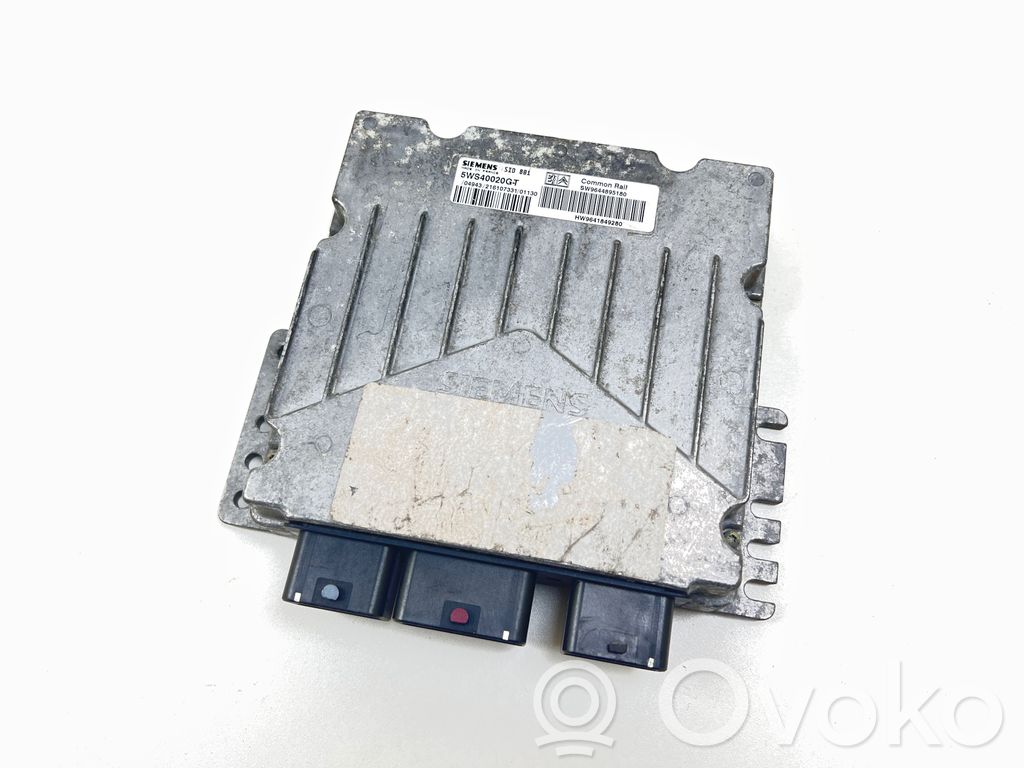 Peugeot 307 Engine control unit/module 